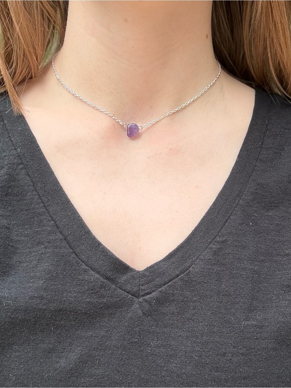 Amethyst Necklace!♒️